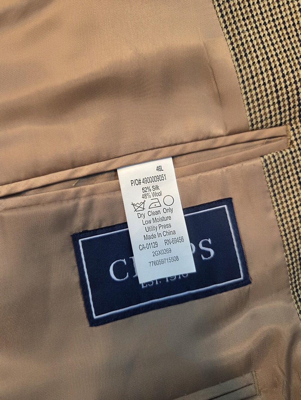 Chaps 46L Jacket - Picture 5 of 5